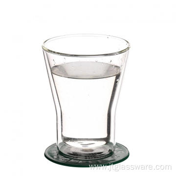 Double Layered Borosilicate Glass Cups For tea